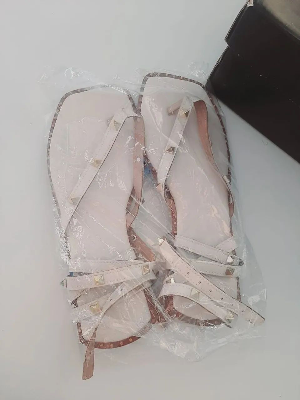 Rasteirinha off-white - Foto 2
