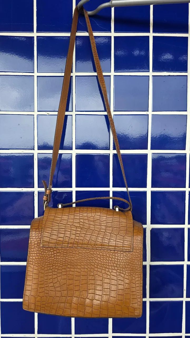 Bolsa classe 100% couro - Foto 3