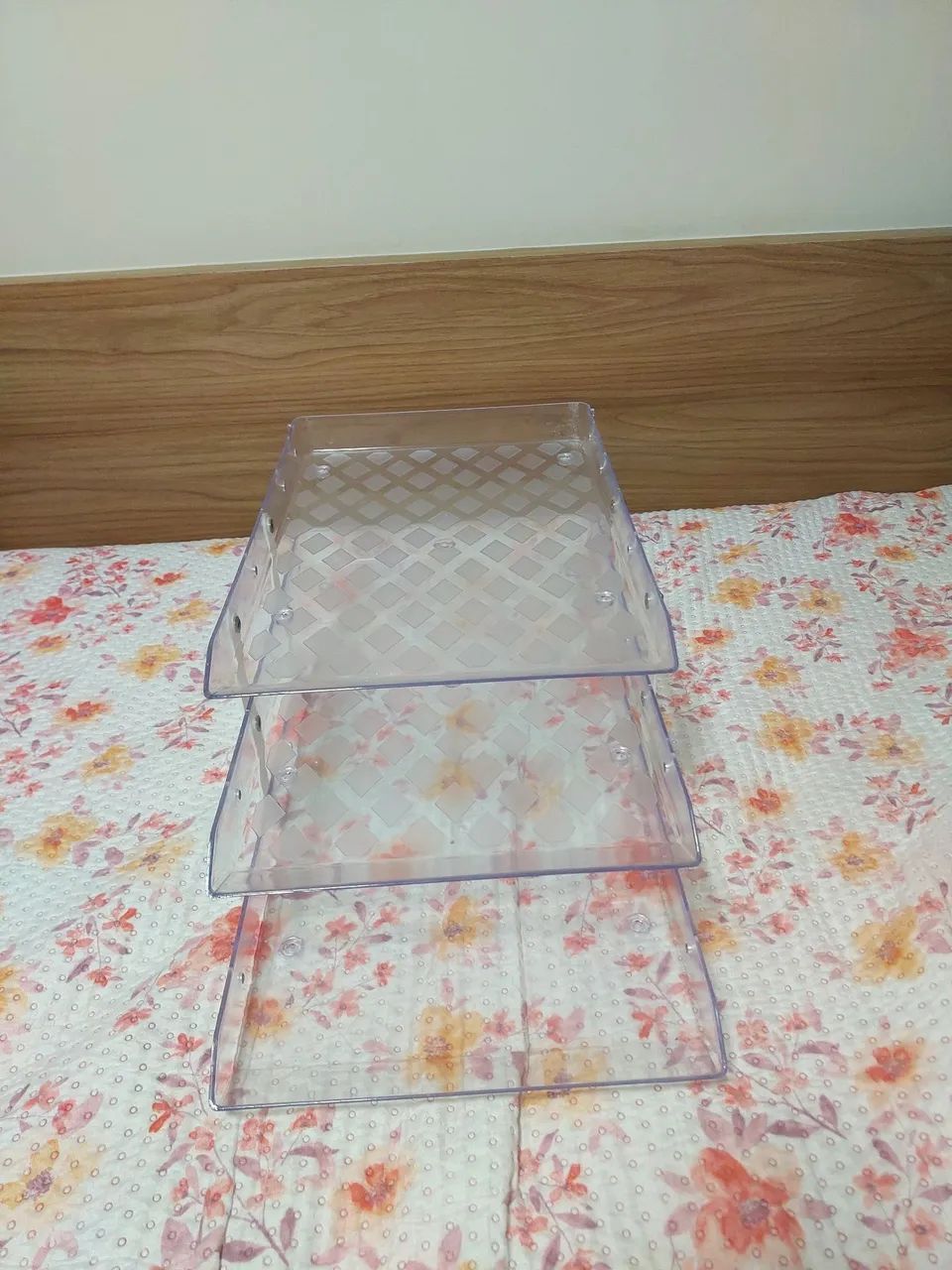 Organizador triplo de documentos 