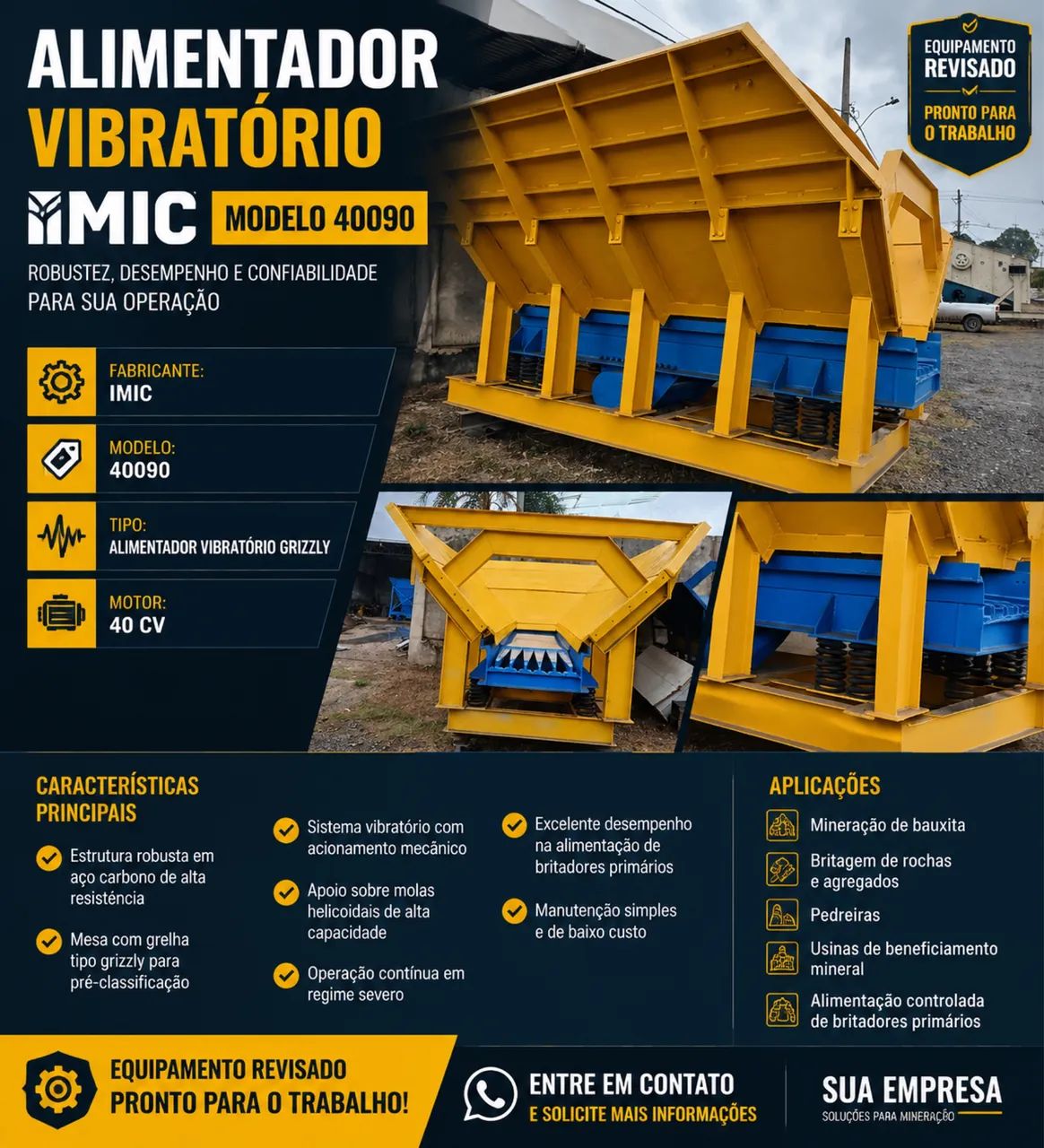 ALIMENTADOR VIBRATÓRIO IMIC 40090 COMPLETO  - Foto 5