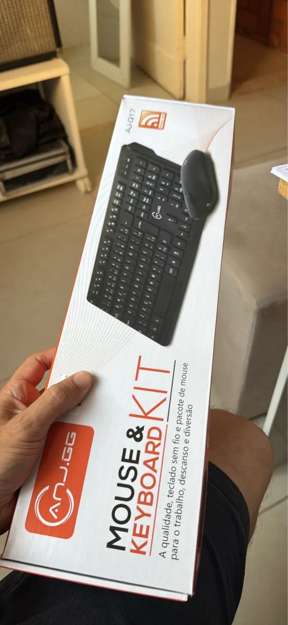 Kit teclado e Mouse sem fio  - Foto 2