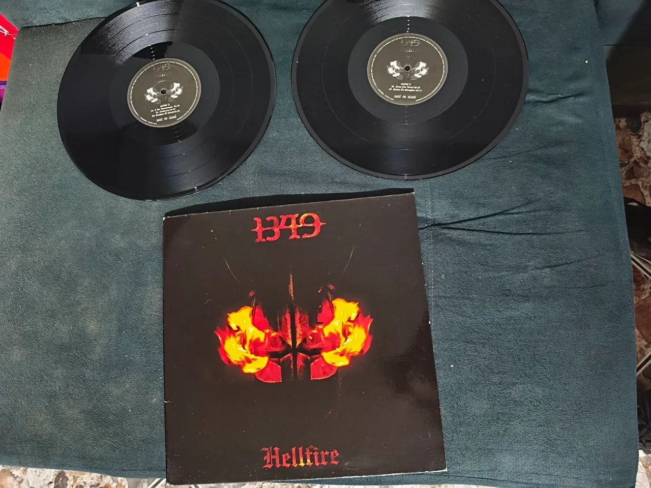?[LP DUPLO / GATEFOLD] 1349 - Hellfire (2x12" Vinyl - Back On Black UK)
