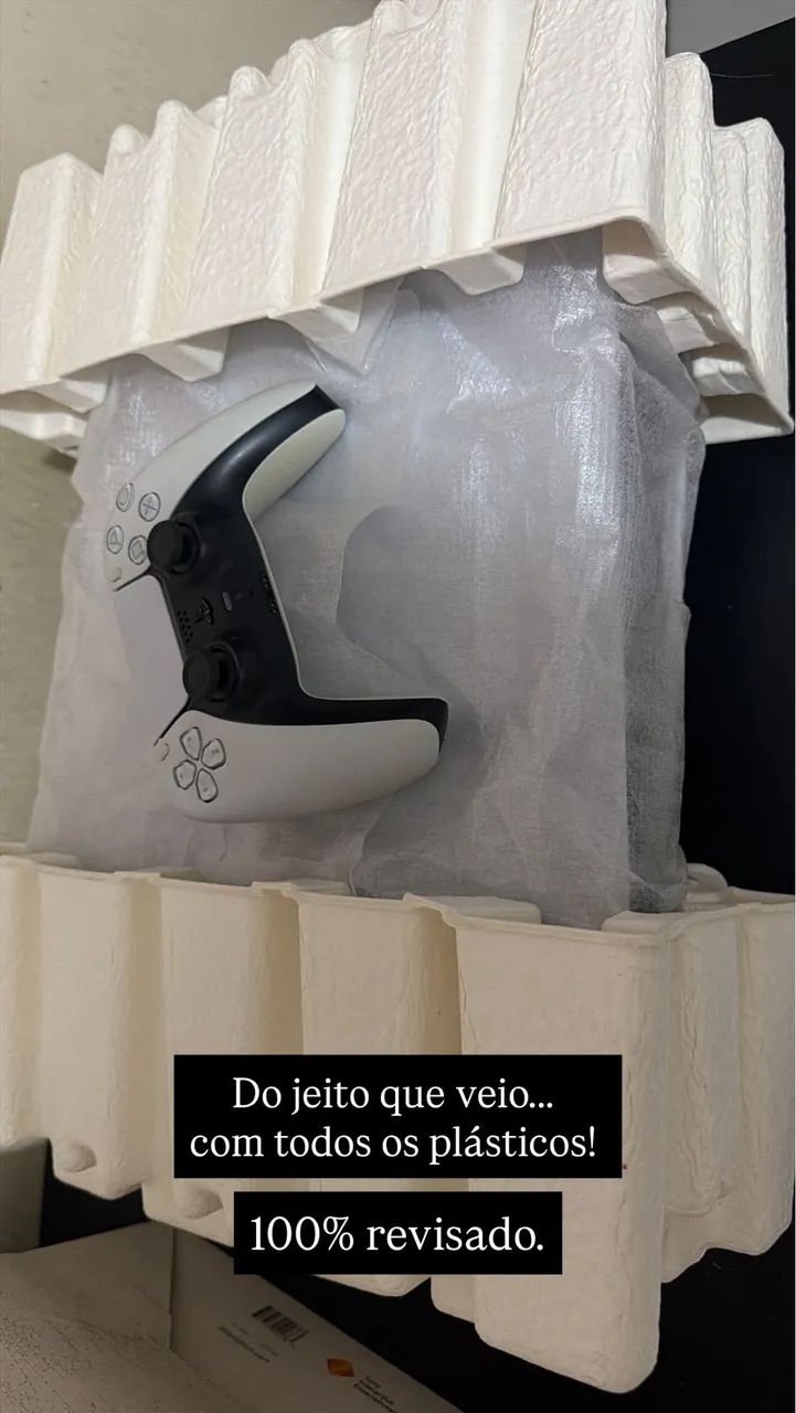 Vendo ps5 com leitor + dois jogos. - Foto 3