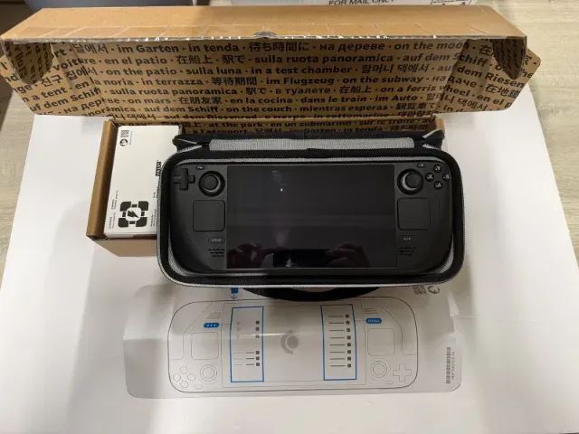 Steam Deck LCD 512GB Completo + Caixa + Case Original - Consoles