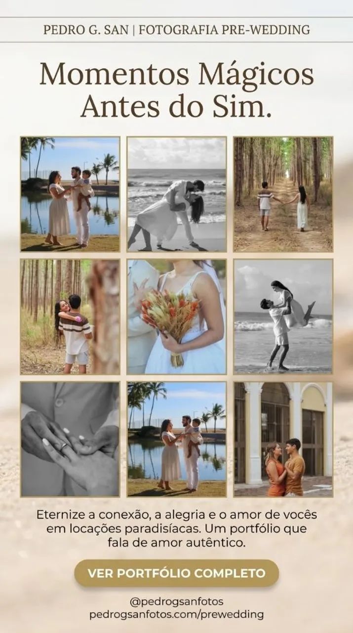 Fotógrafo pré wedding 