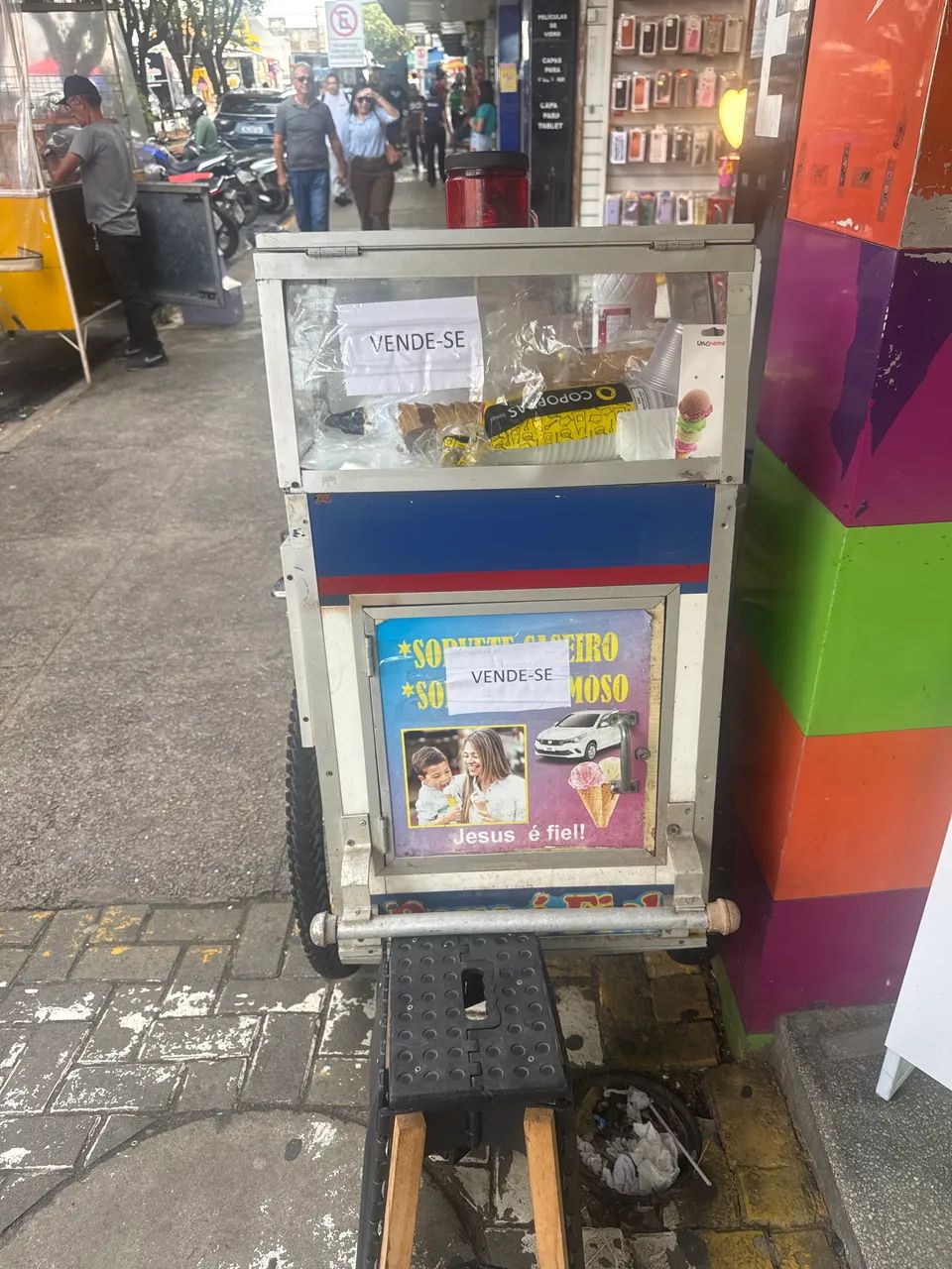 Carrinho de sorvete pronto  - Foto 2