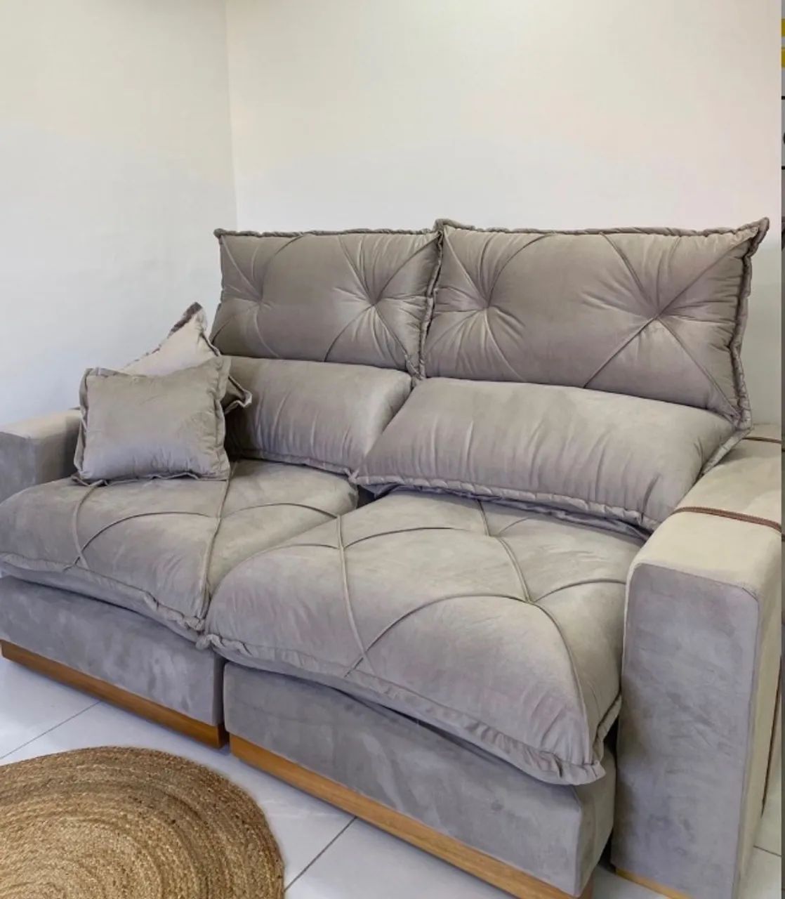 Sofá Retrátil e Reclinável Valença Premium 2,30 m