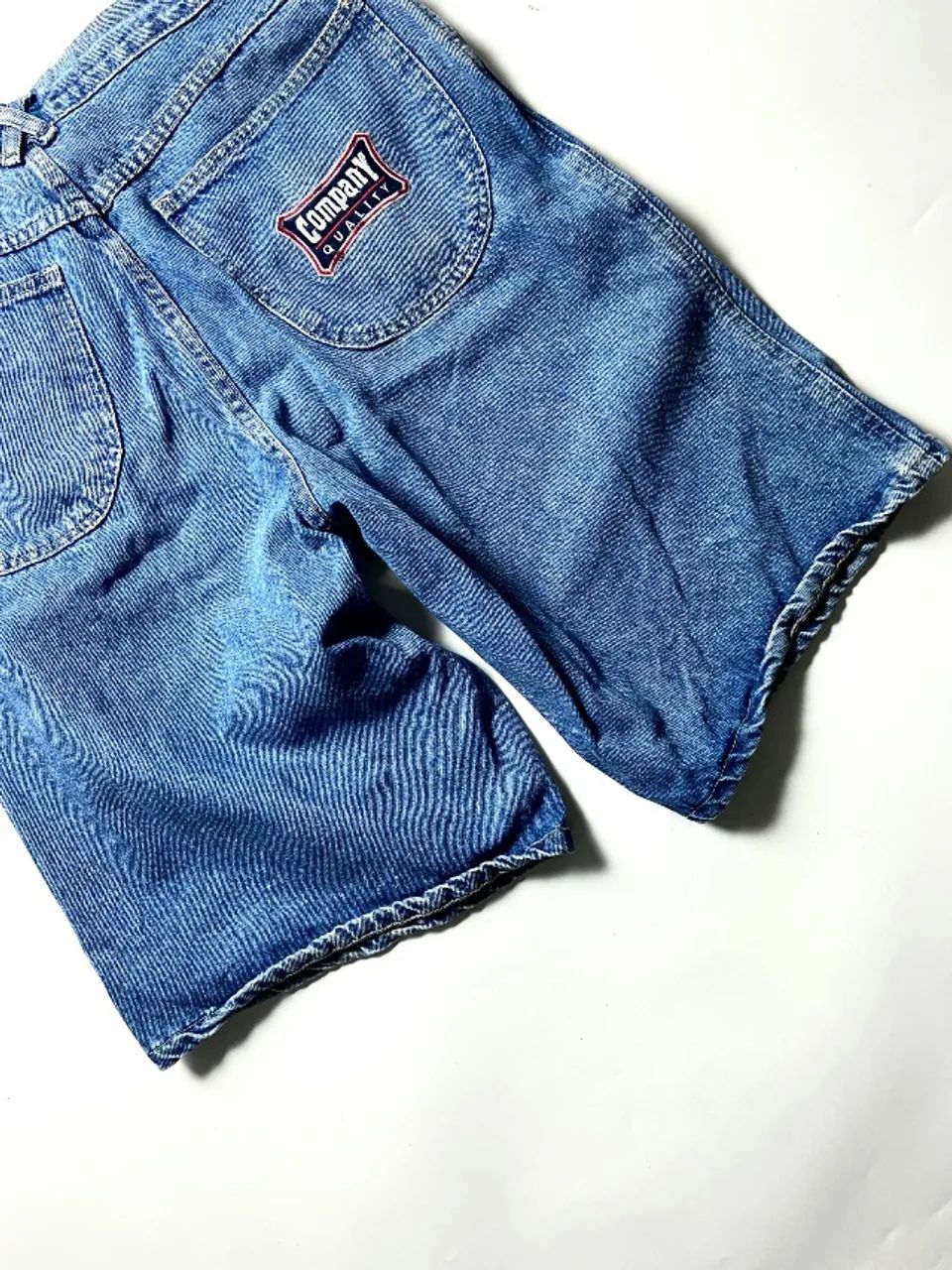 Bermuda jeans carpinteiro vintage G - Foto 3
