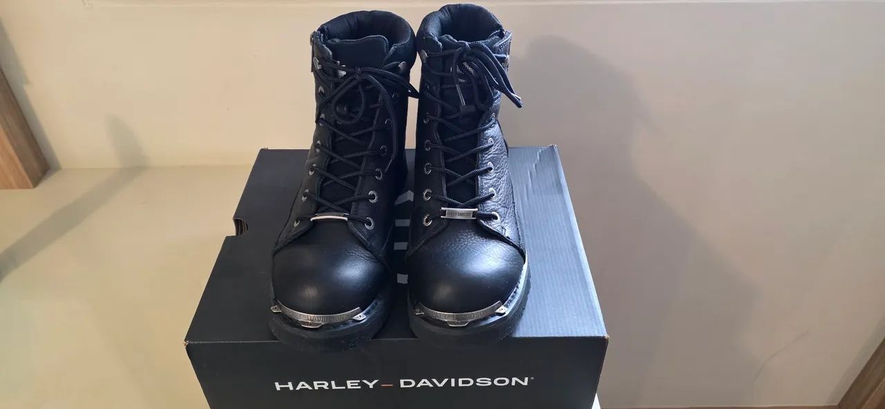 Bota de couro Harley Davidson 43 - Foto 2