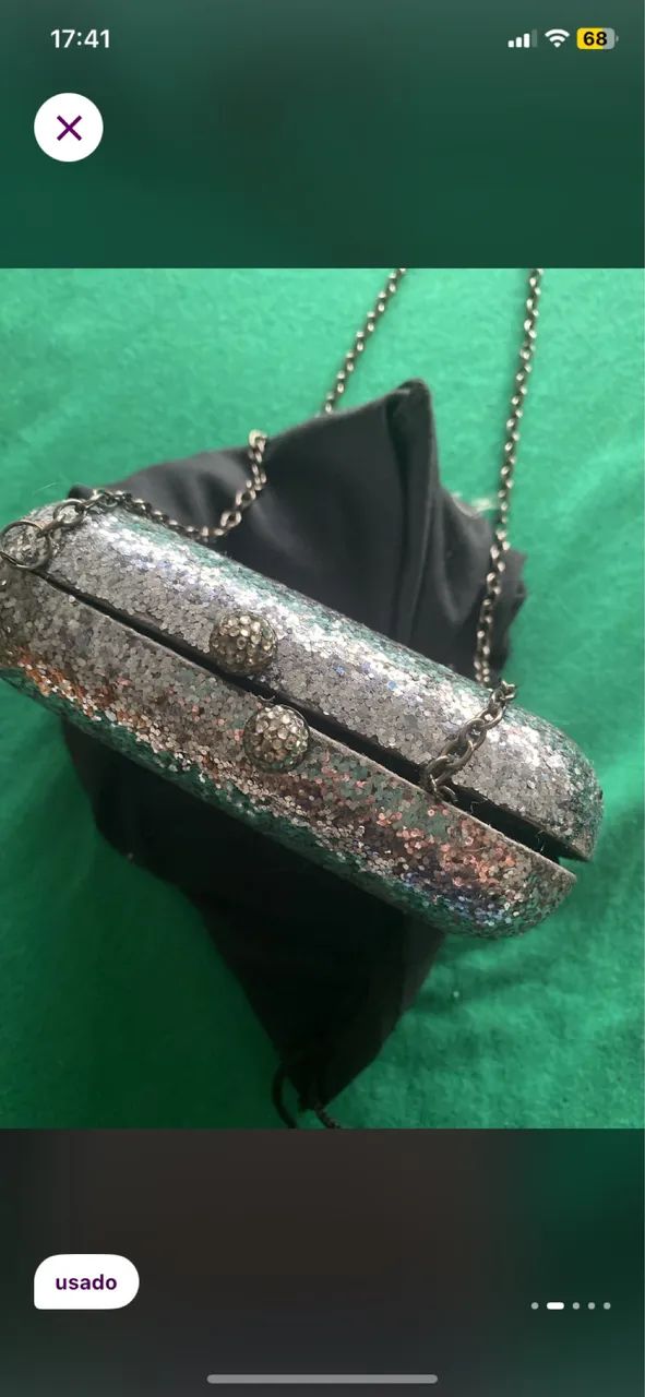Clutch de glitter