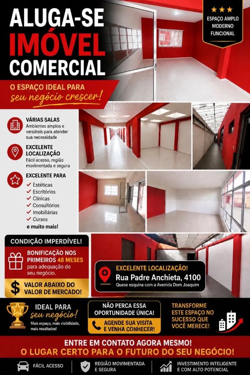 Alugo prédio comercial abaixo do valor de mercado !