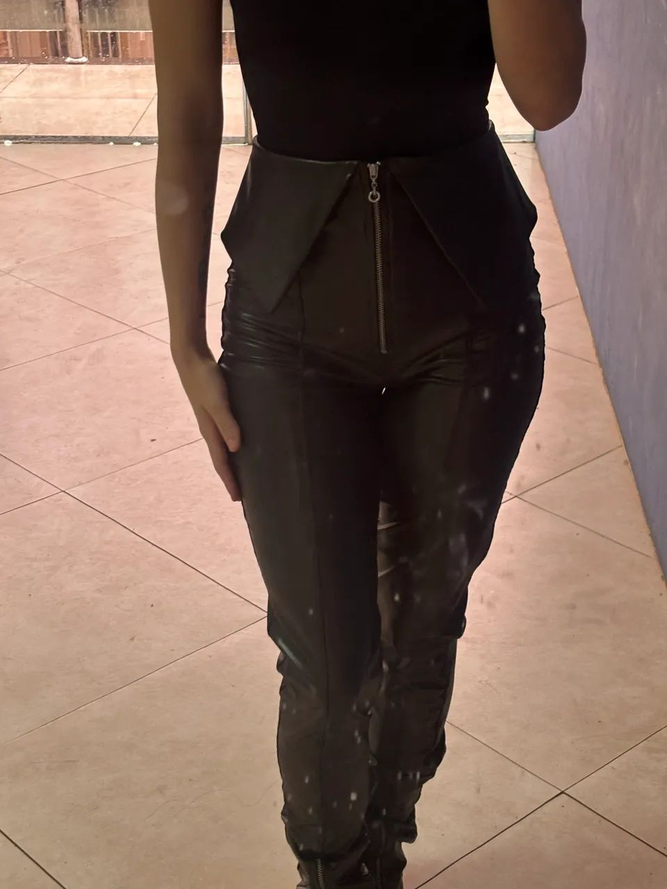Calça de couro  - Foto 2