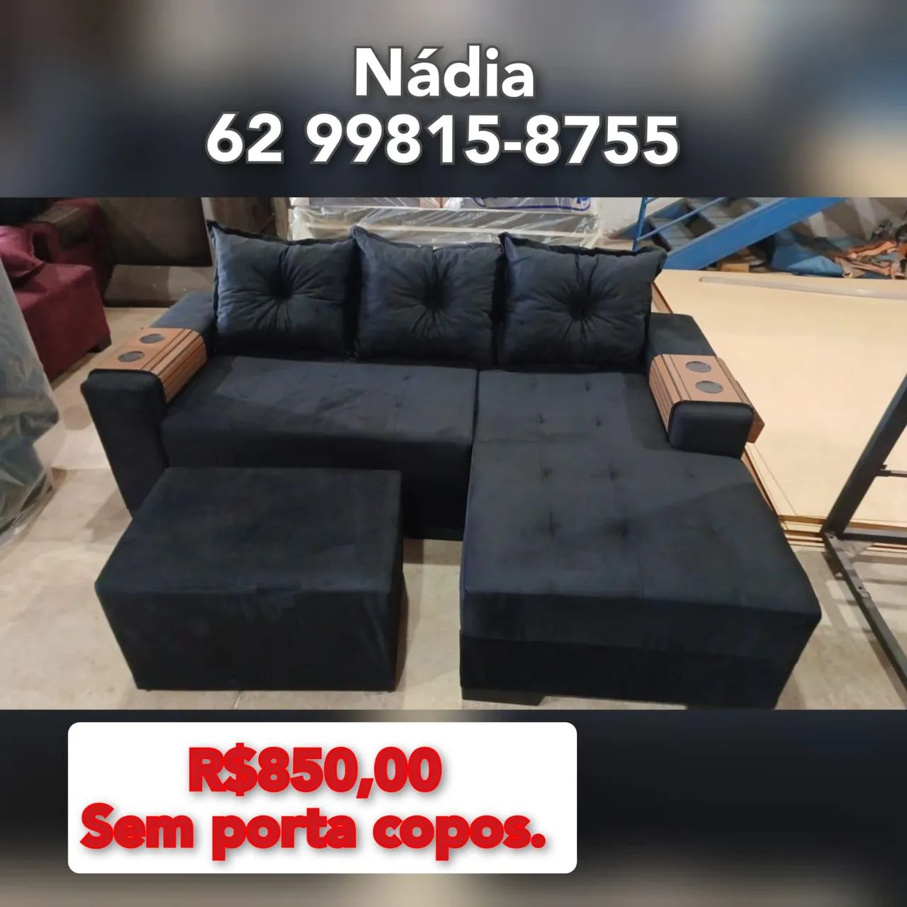 SOFÁ PRETO __80