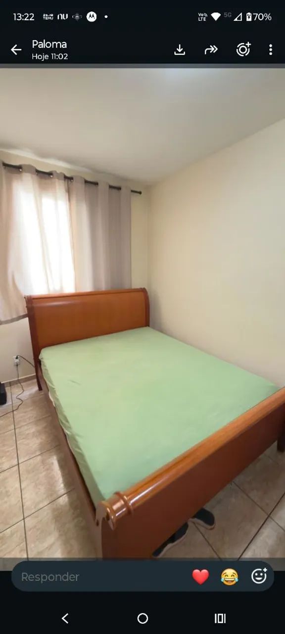 Cama madeira maciça Queen size - Foto 3