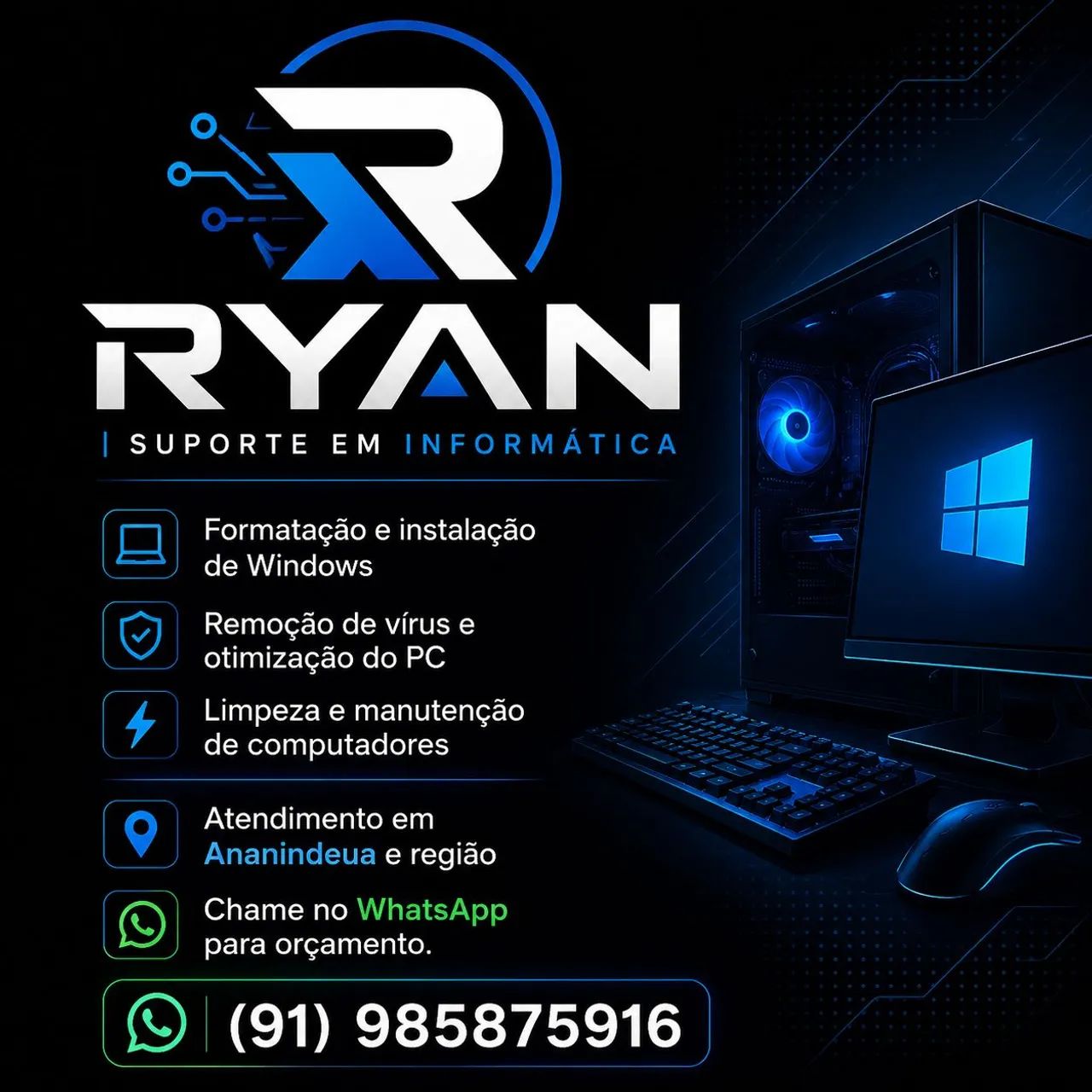 Suporte em informática 