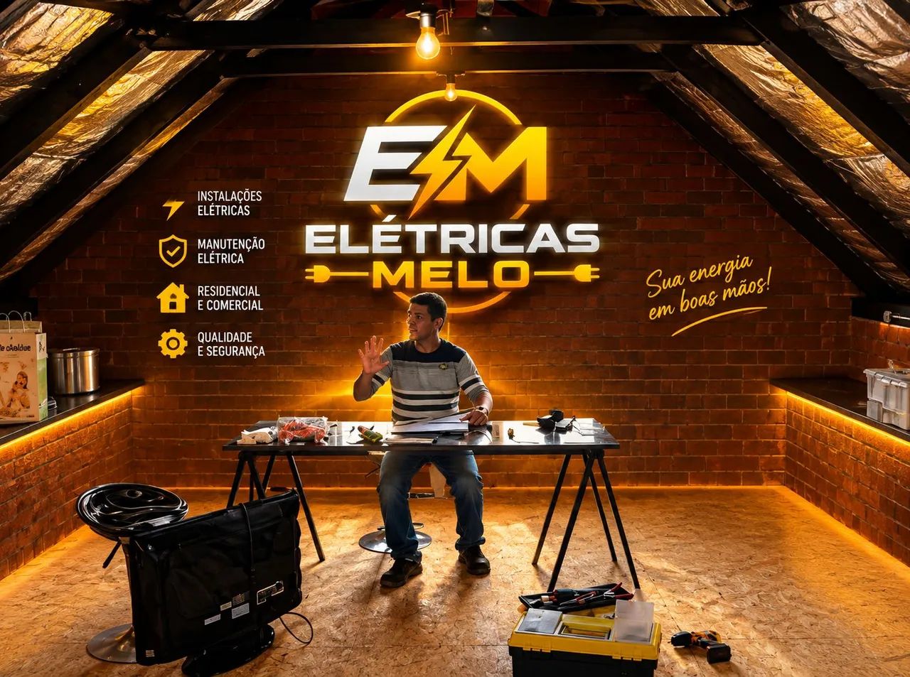 Precisando de eletricista em Joinville? - Foto 2