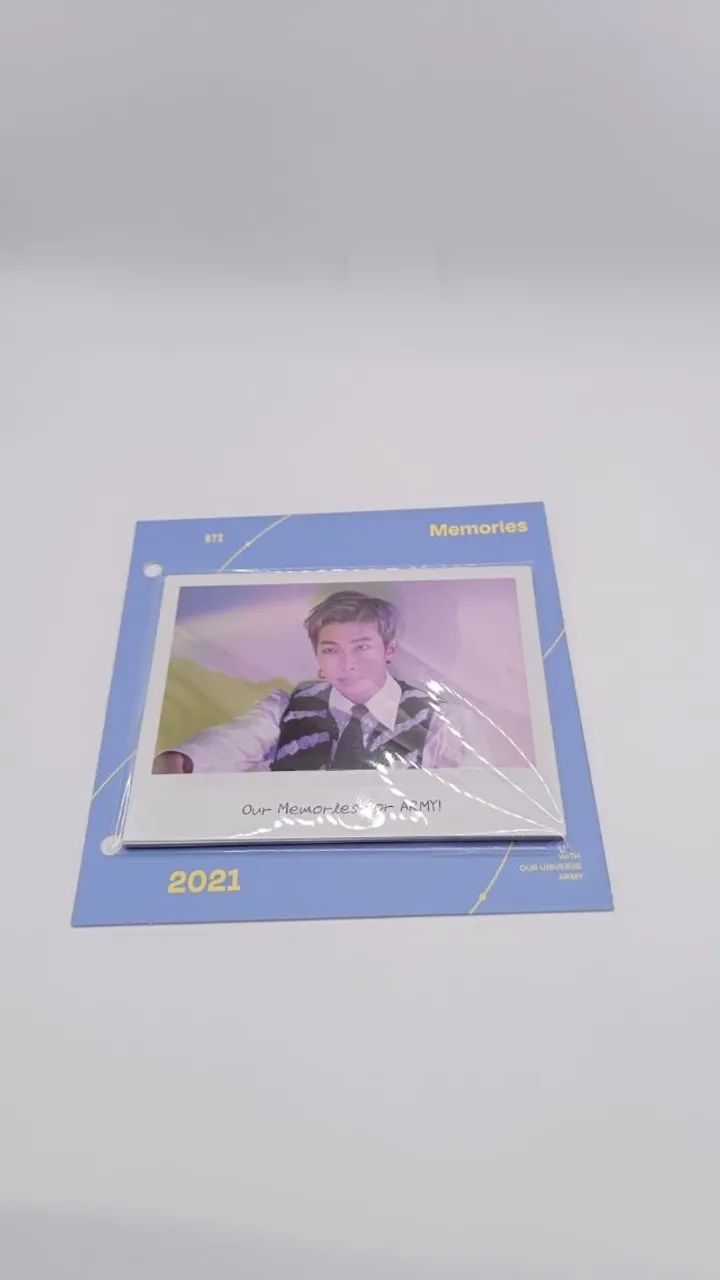 BTS - Memories of 2021 (s/ photocard) álbum CD Blu-ray Bangtan K