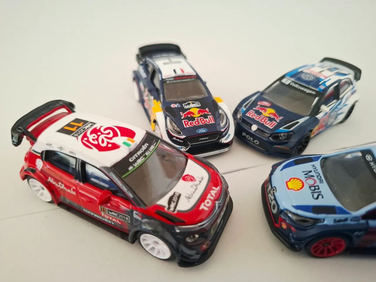 Lote miniatura de rally Majorette escala 1:61