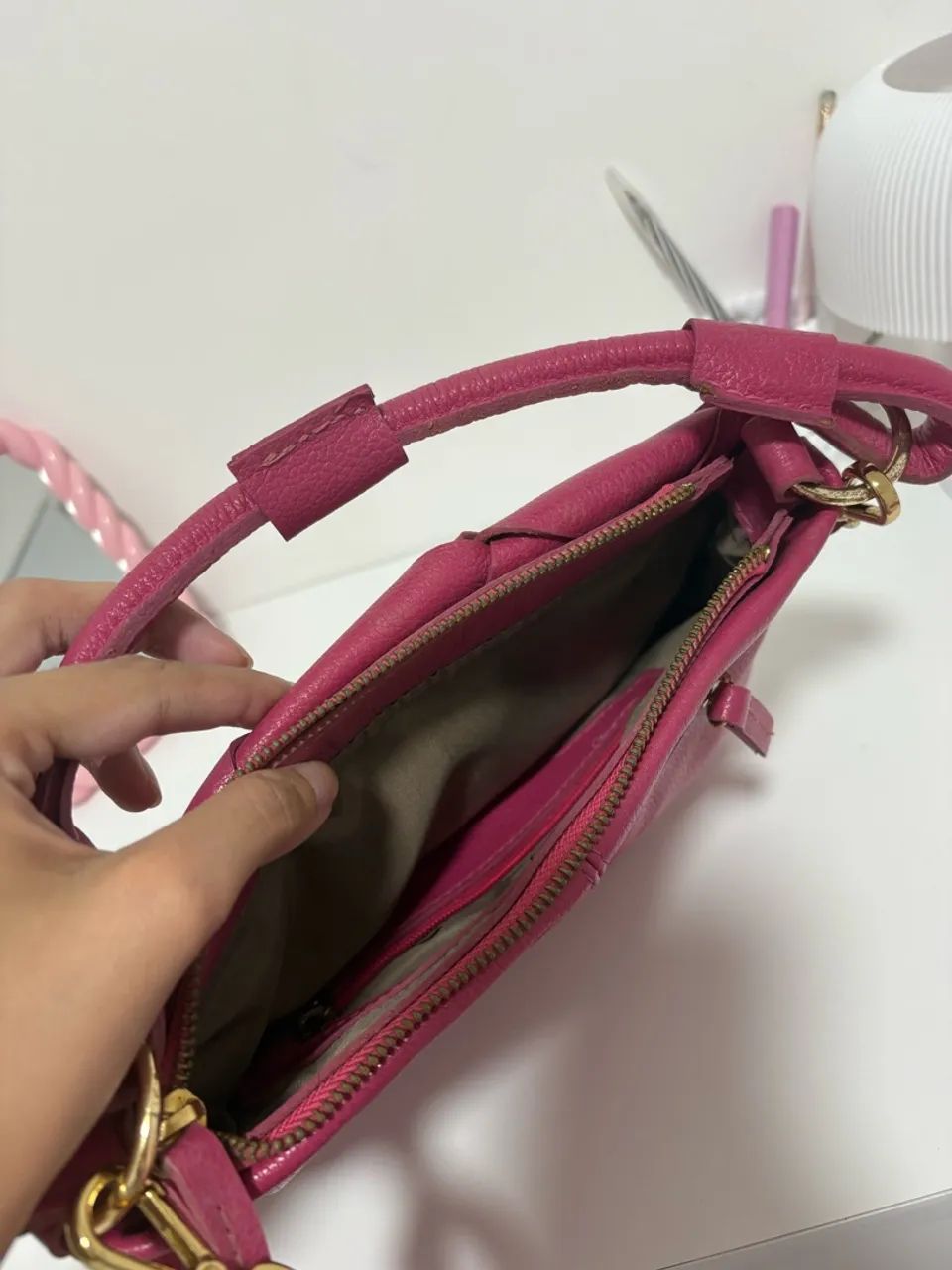 Bolsa Rosa - Foto 3