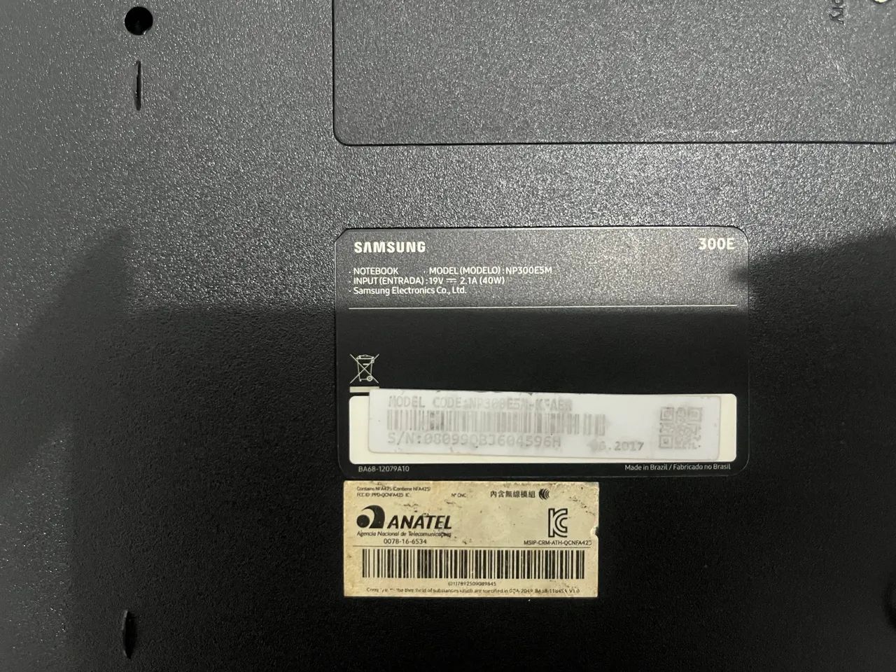 Notebook Samsung 15,6? 4GB 500GB - Foto 4