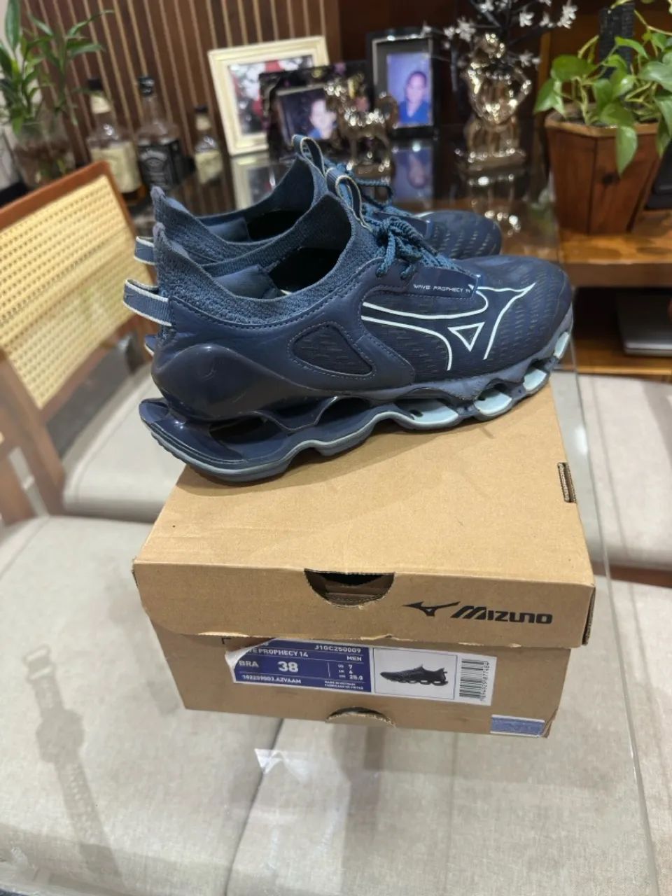 Mizuno pro 14 tamanho 38 - Foto 2