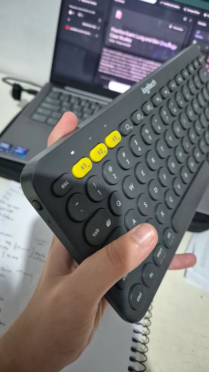 Teclado Logitech K380 - Usado - Foto 2