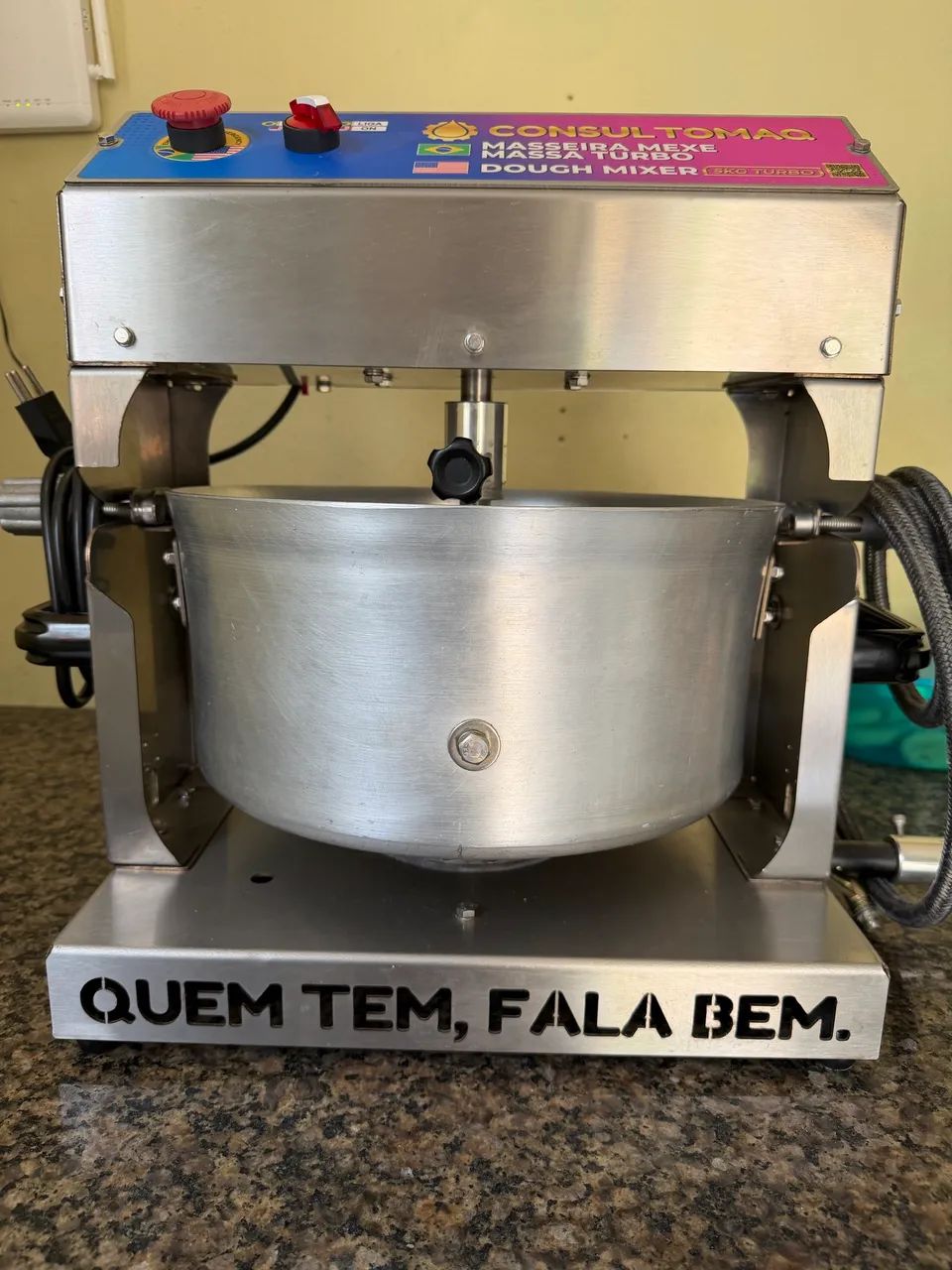 Masseira mexe massa turbo Consultomaq