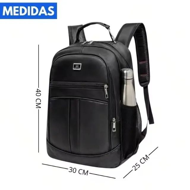 -ESGOTADO-      Mochila Reforçada com Alça Cabo de Aço Grande para Viagem Compartimentos