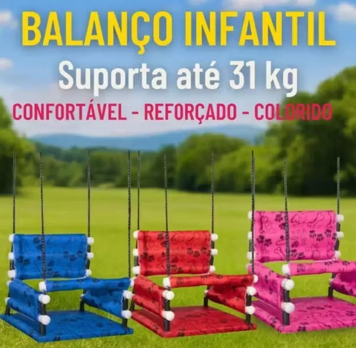 Balanço infantil masculino 