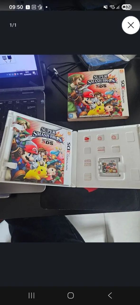 Super smash bros cib