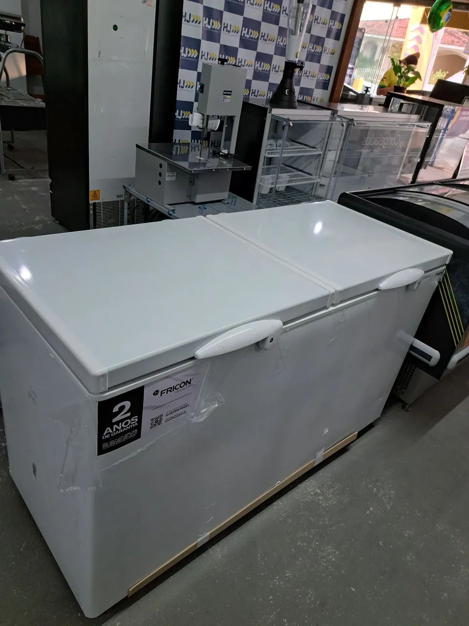 Ac freezer 500lts horizontal 