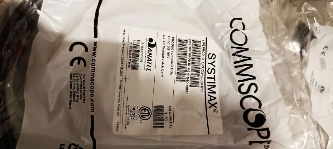 Kit 79 Cabos RJ45 Systimax CommScope - Foto 4