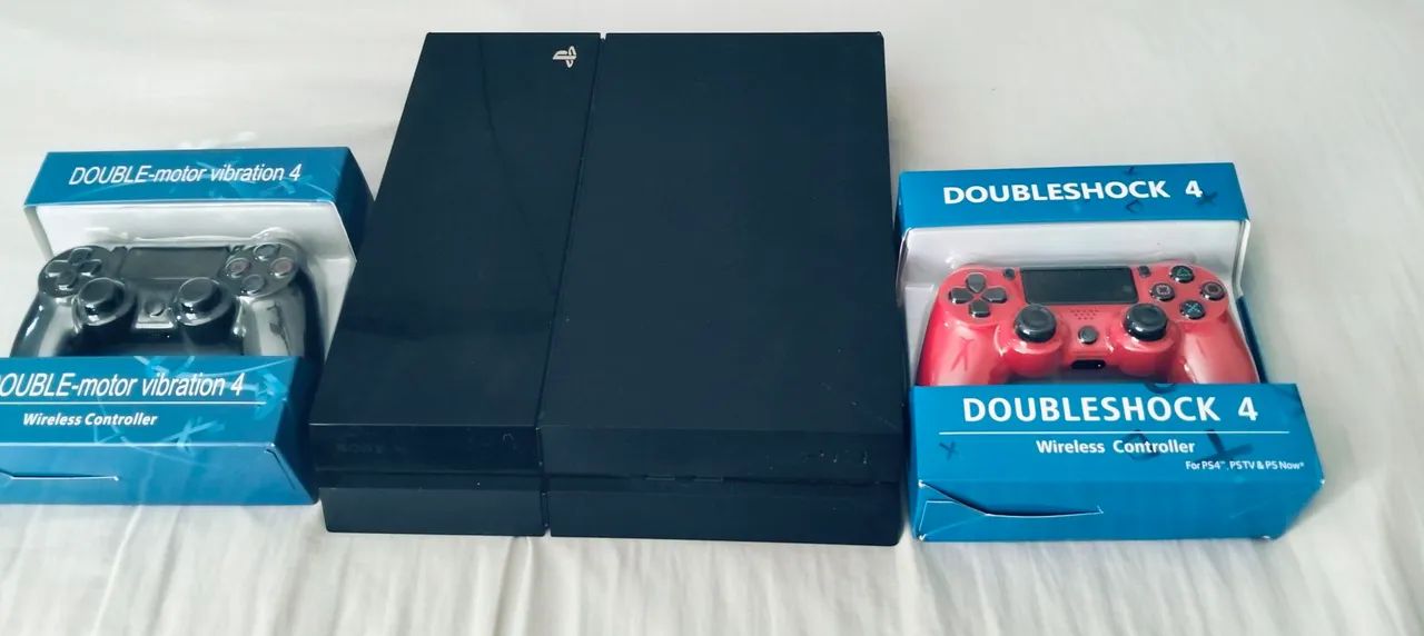 PS4 +  2 CONTROLES + JOGOS