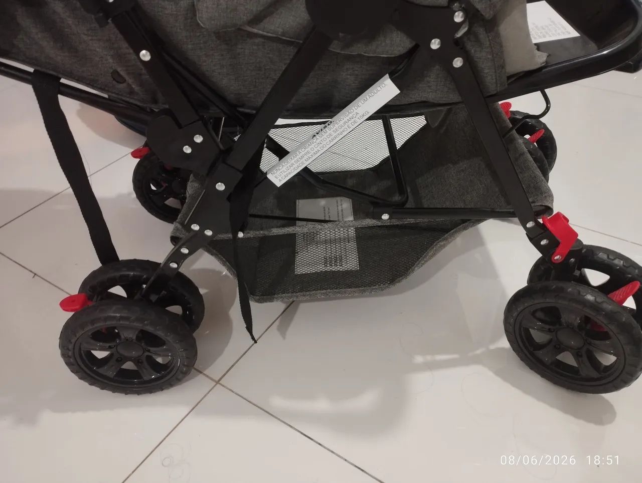 Carrinho de bebê Bambinelli - Foto 3