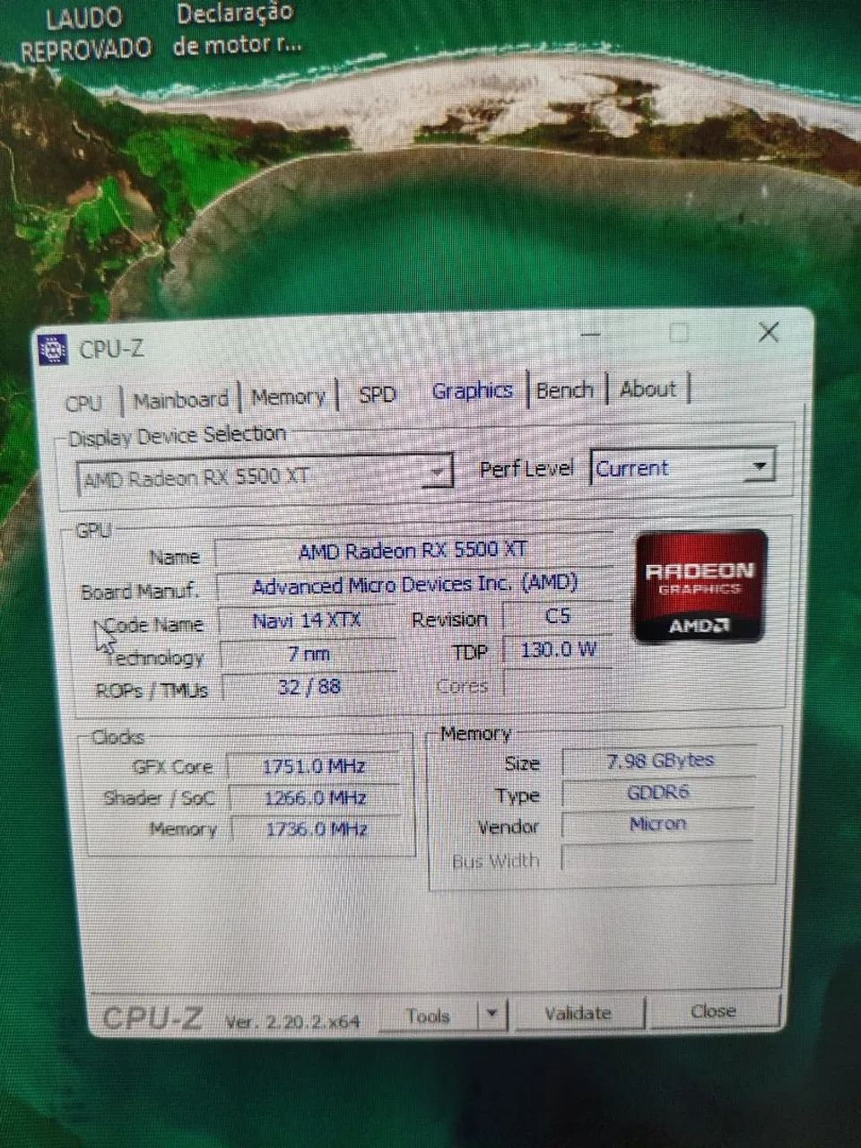 Rx 5500xt 8gb jieshuo - Foto 4