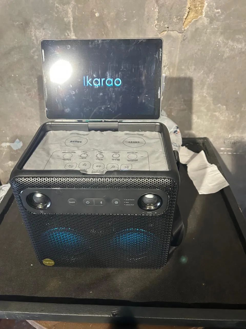 Caixa de som karaokê ikarao joog - Foto 2