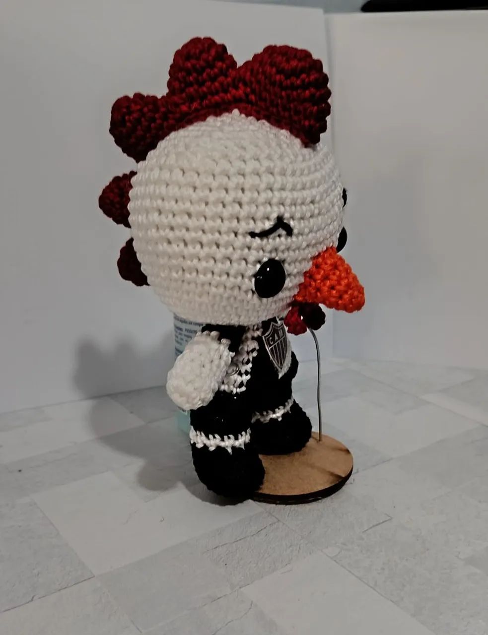 Galo Doido em amigurumi (pronta entrega)  - Foto 2