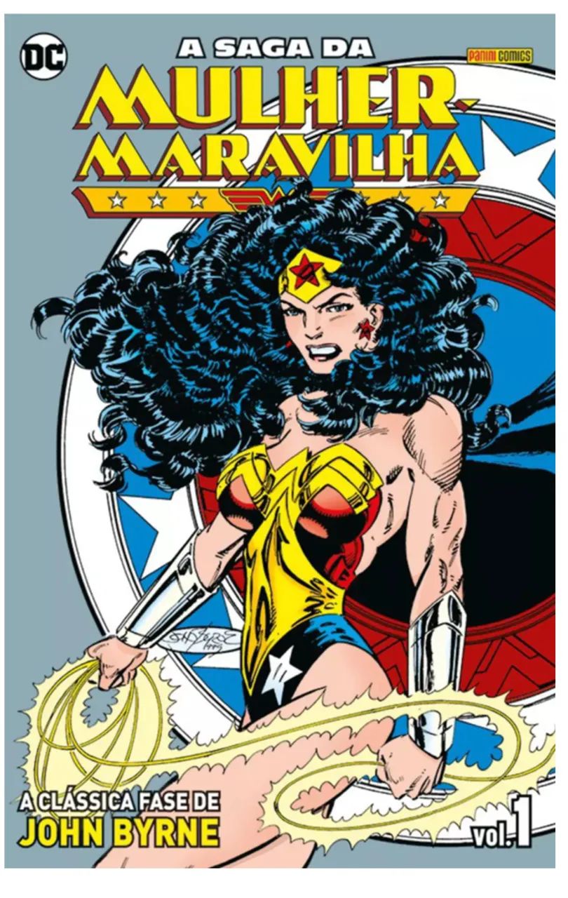Panini comics Saga da mulher maravilha 9 volumes completa Dc comics 