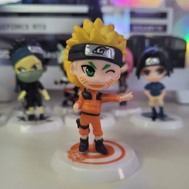 Kit mini bonecos NARUTO 20 peças - Foto 3