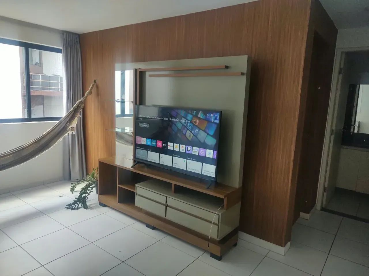 Quarto e sala mobiliado Jatiuca