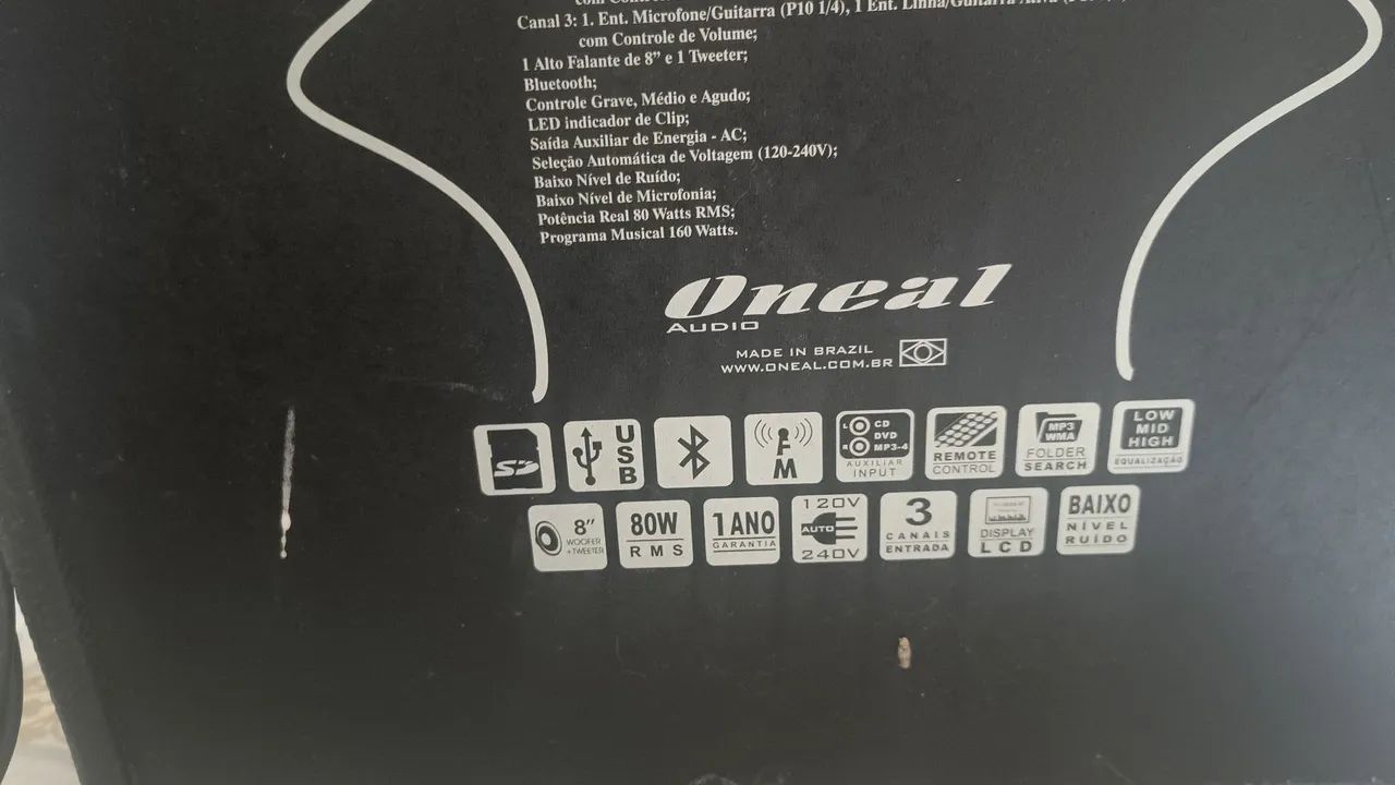 excelente caixa de som oneil - Foto 2