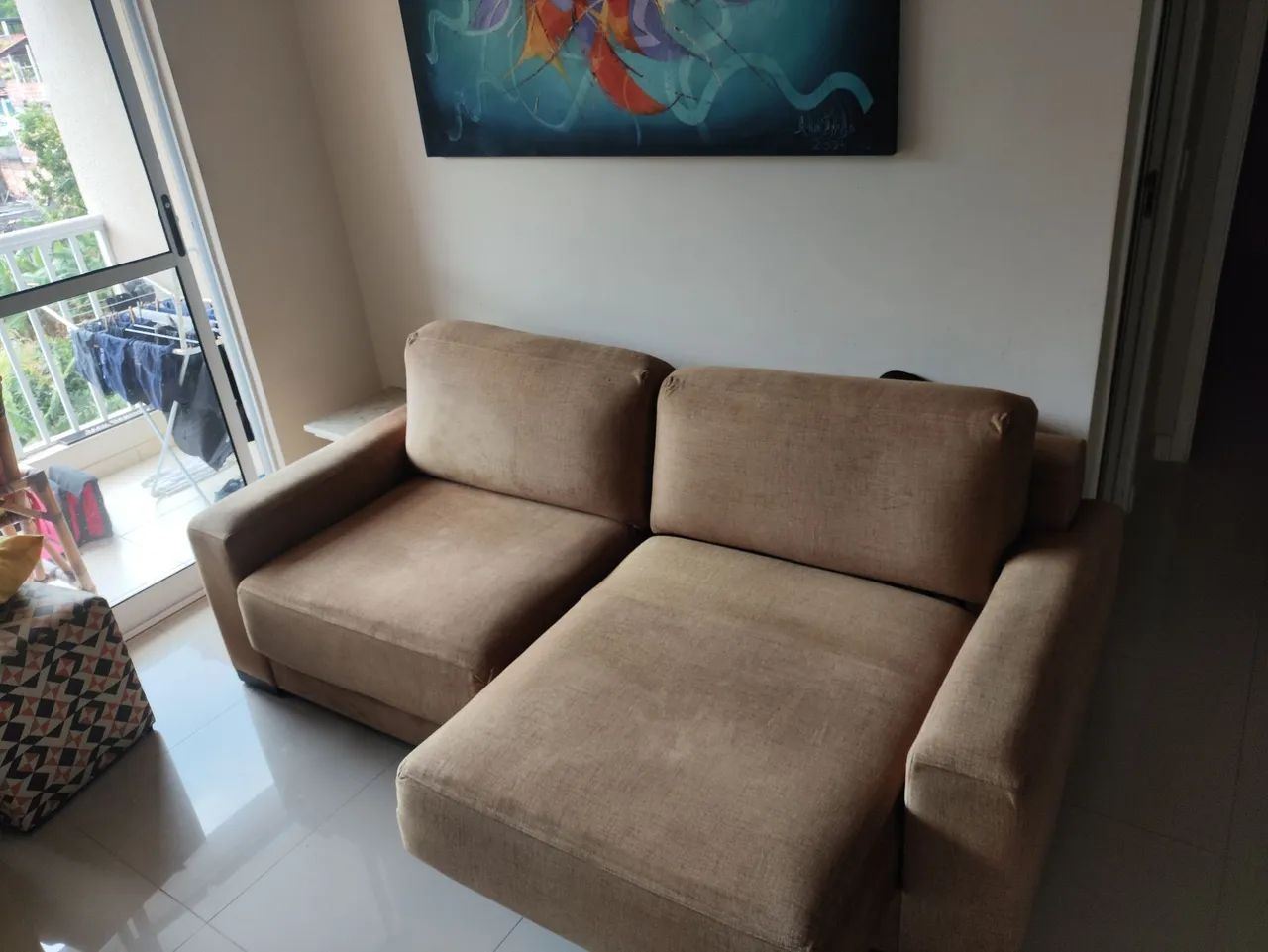Sofá 2 lugares grande Qualidade - Foto 3