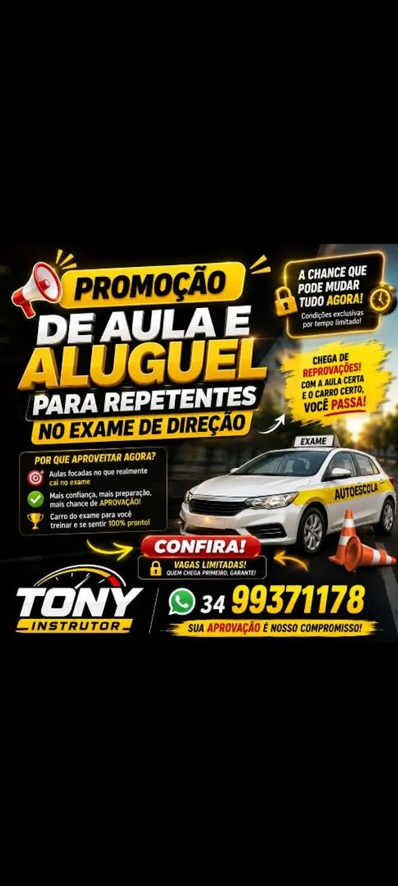Aulas de carro instrutor autonomo agora  - Foto 4