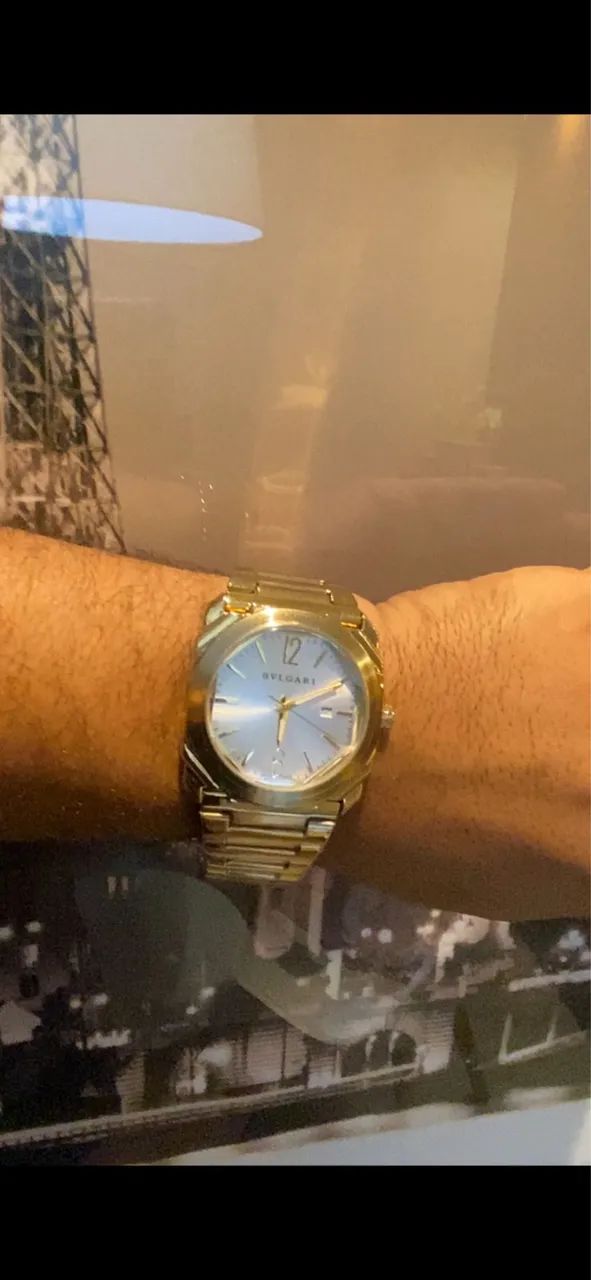 RELÓGIO DE PULSO BVLGARI PRIMEIRA LINHA  - Foto 2