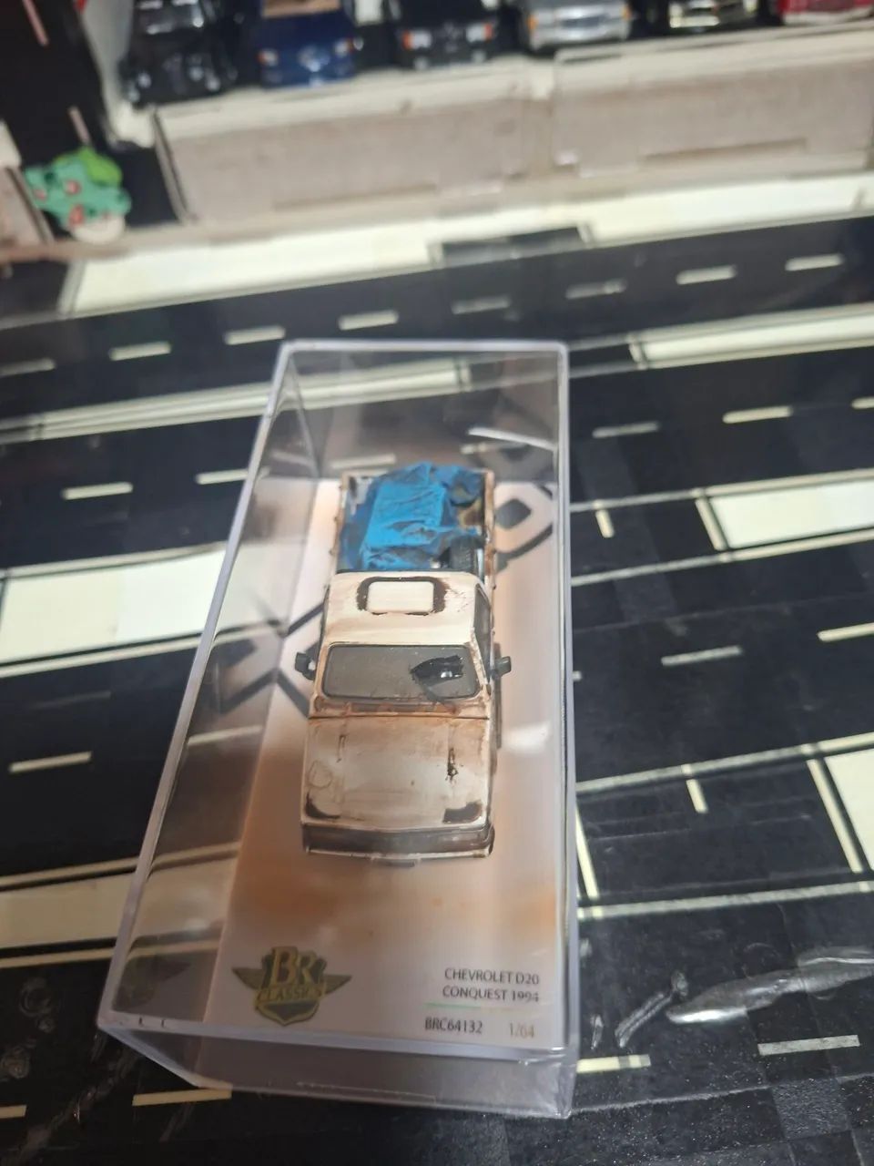 Miniatura D20 Custom branca BR Classics escala 1/64. - Foto 5