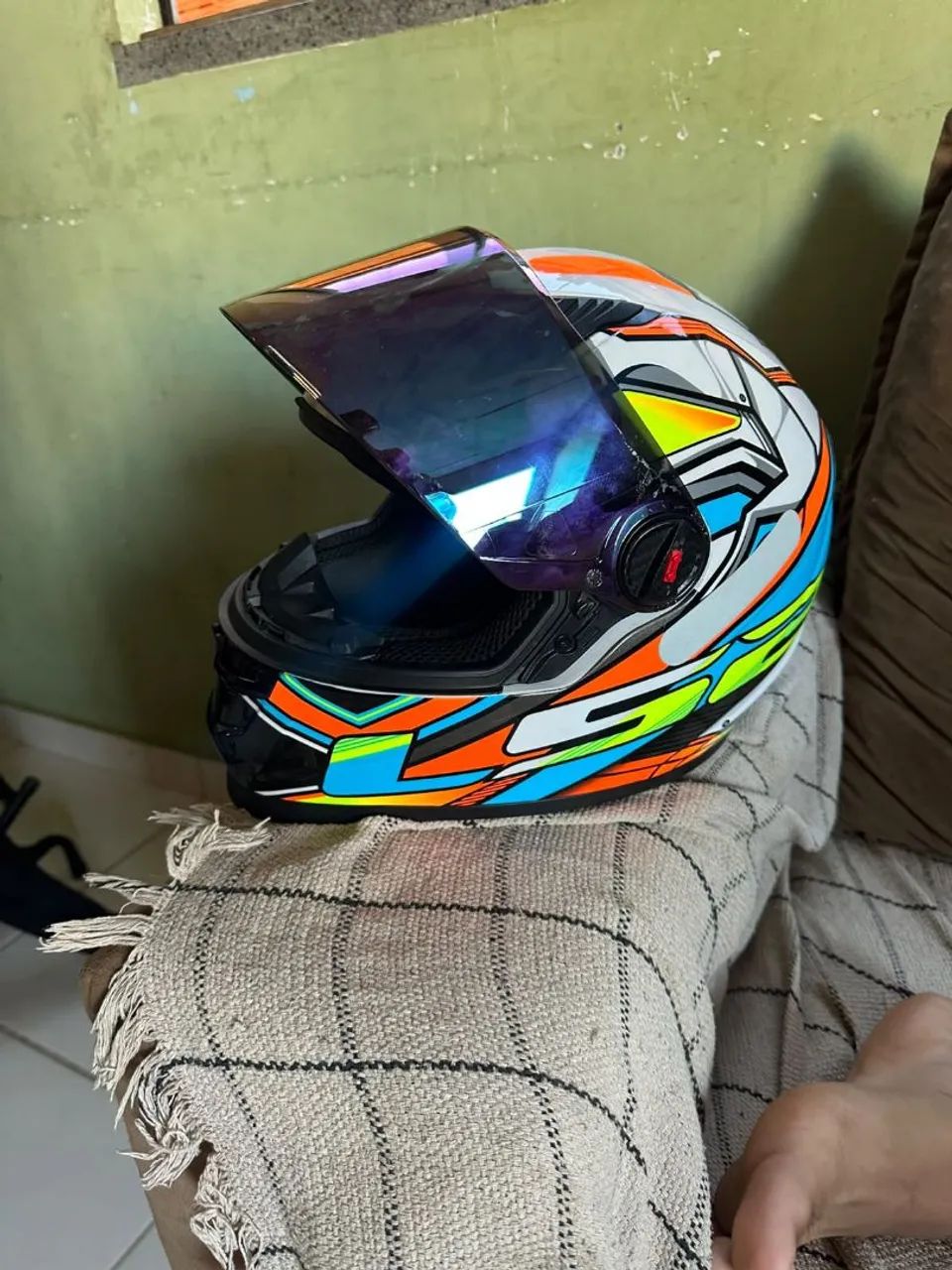 Capacete Ls2 Ff358 Xdrom - Foto 2