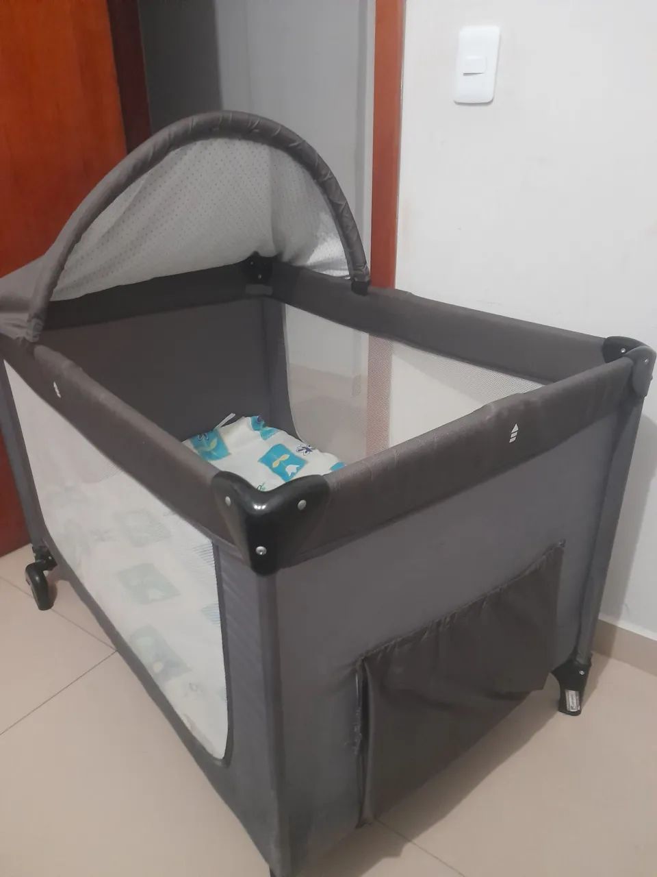 Berço  Portátil Perfeito para viajens