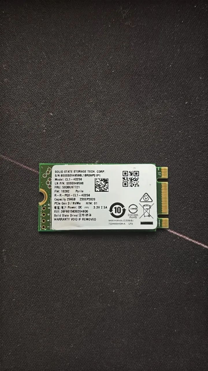 ssd 256gb nvme