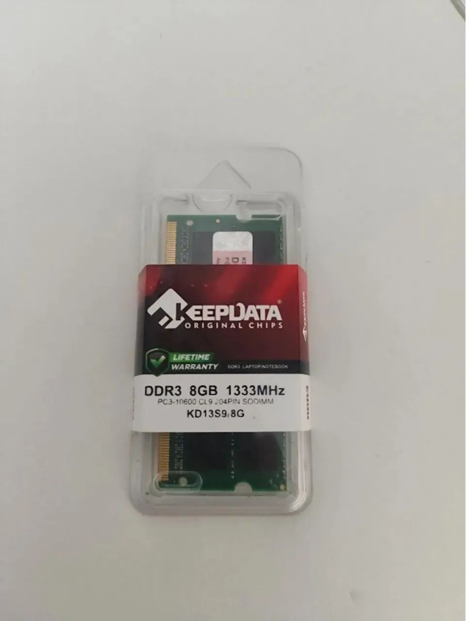 Memoria ram  Notebook DDR3 8GB 
