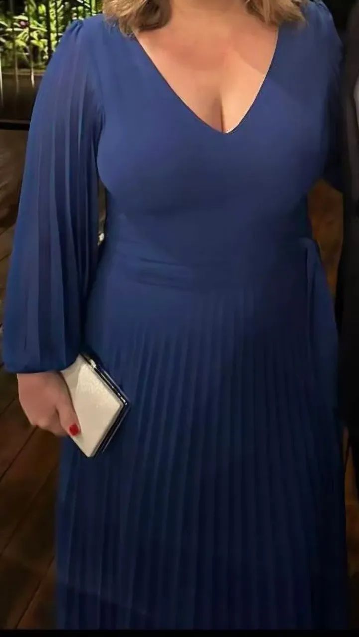Vestido de Festa azul - Foto 3